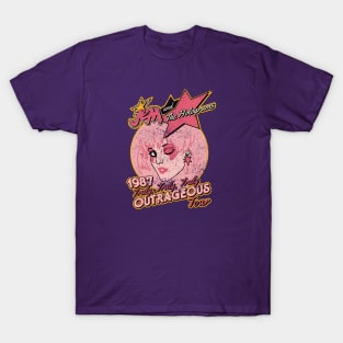 Jem and The Holograms Tour - Distressed T-Shirt